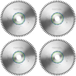 Festool HW 225x2,6x30 TF68 Kreissägeblatt Aluminium / Plastics 4 Stk. ( 4x 488291 ) 225 x 2,6 x 30 mm 68 Zähne für Aluminium, NE-Metalle, Kunststoffe, PVC
