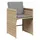 vidaXL Gartenstuhl 56 x 68 x 27,5 cm beige 4 St.