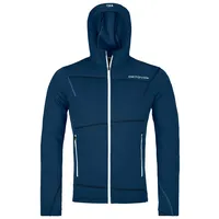 Ortovox Fleece Light Hoodie Jacke (Größe L, blau)