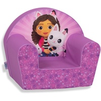 NICOTOY Universal-Gabby's Dollhouse Armchair Kindersessel, Sessel, Sofa, voilett, 43x51x33cm