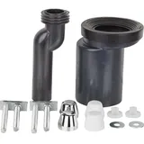 Haas + Sohn WC-Anschlussgarnitur etagiert um 25mm, DN 110