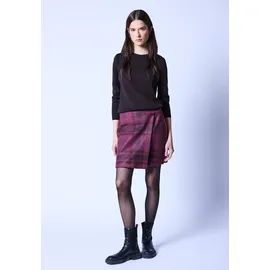 street one studio Karorock Damen Kariert Lila 36
