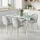 Homcom 120 x 75 x 60 cm weiß