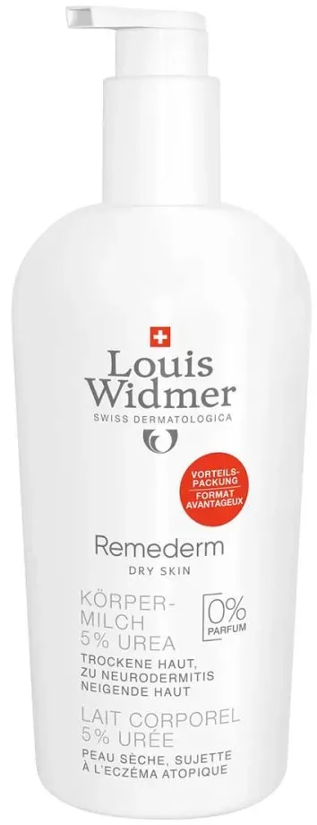 Widmer Remederm Dry Skin Körpermilch 5% Urea unparfümiert