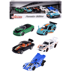 MAJORETTE Porsche Motorsport 5er Geschenkset Spielzeugautos