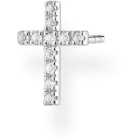Thomas Sabo Ohrstecker Kreuz silber 925 Sterlingsilber H2131-051-14