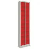 Pavoy Kleinfachschrank 195 x 46 x 20 Lichtgrau/Lichtblau
