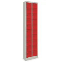Pavoy Kleinfachschrank 195 x 46 x 20 Lichtgrau/Lichtblau
