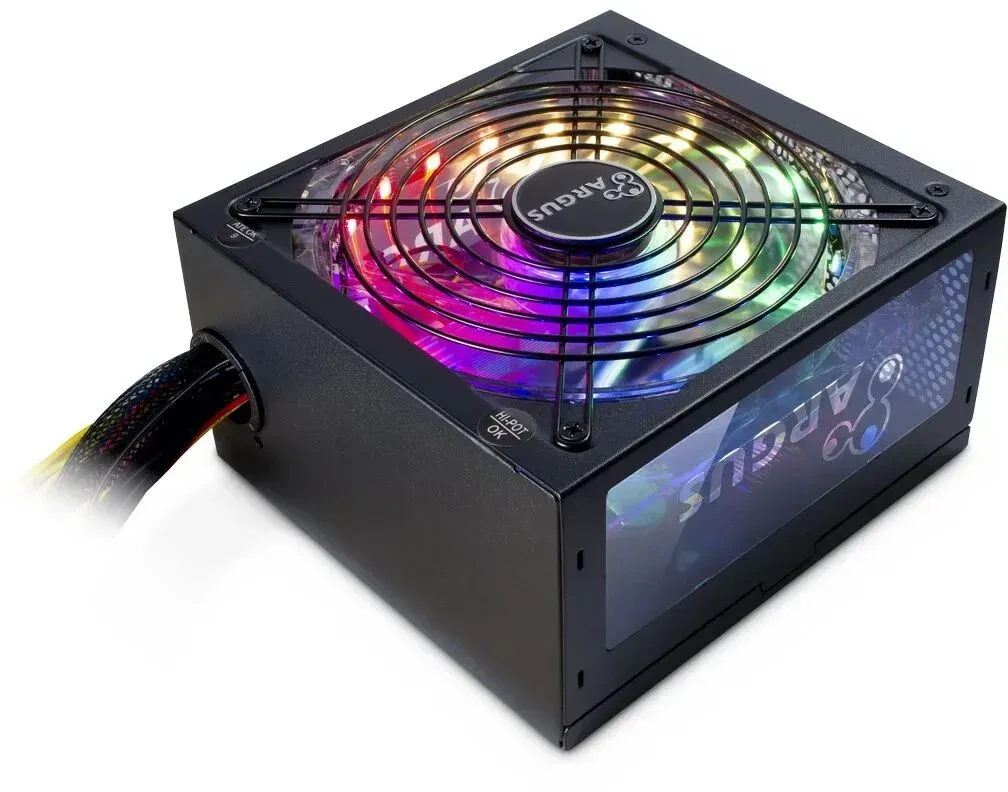 Inter-Tech Argus RGB-700W II Netzteil 20+4 pin ATX ATX Schwarz