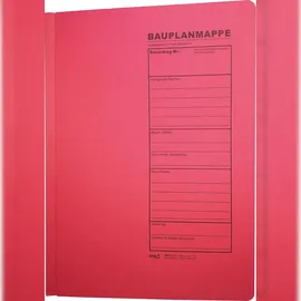 RNK Bauplanhefter neutral B4 3 Blatt grün/beige/rot VE=3 Stück