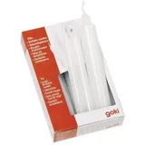 GoKi Geburtstagskerzen-Set 12 cm weiß 10 St.