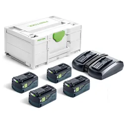 Zubehör Festool Energie-Set SYS 18V 4x5,0/TCL 6 DUO