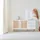 sweeek Skandinavisches Sideboard 150 cm Beige / Weiß
