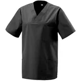 Exner Petguard EXNER Medizinischer Schlupf-Kasack, OP-Kasack, Unisex, für Krankenpflege, Altenpflege, Farbe schwarz, Größe 5XL - 5XL