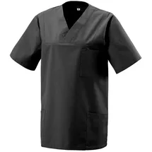 Exner Petguard EXNER Medizinischer Schlupf-Kasack, OP-Kasack, Unisex, für Krankenpflege, Altenpflege, Farbe schwarz, Größe 5XL - 5XL