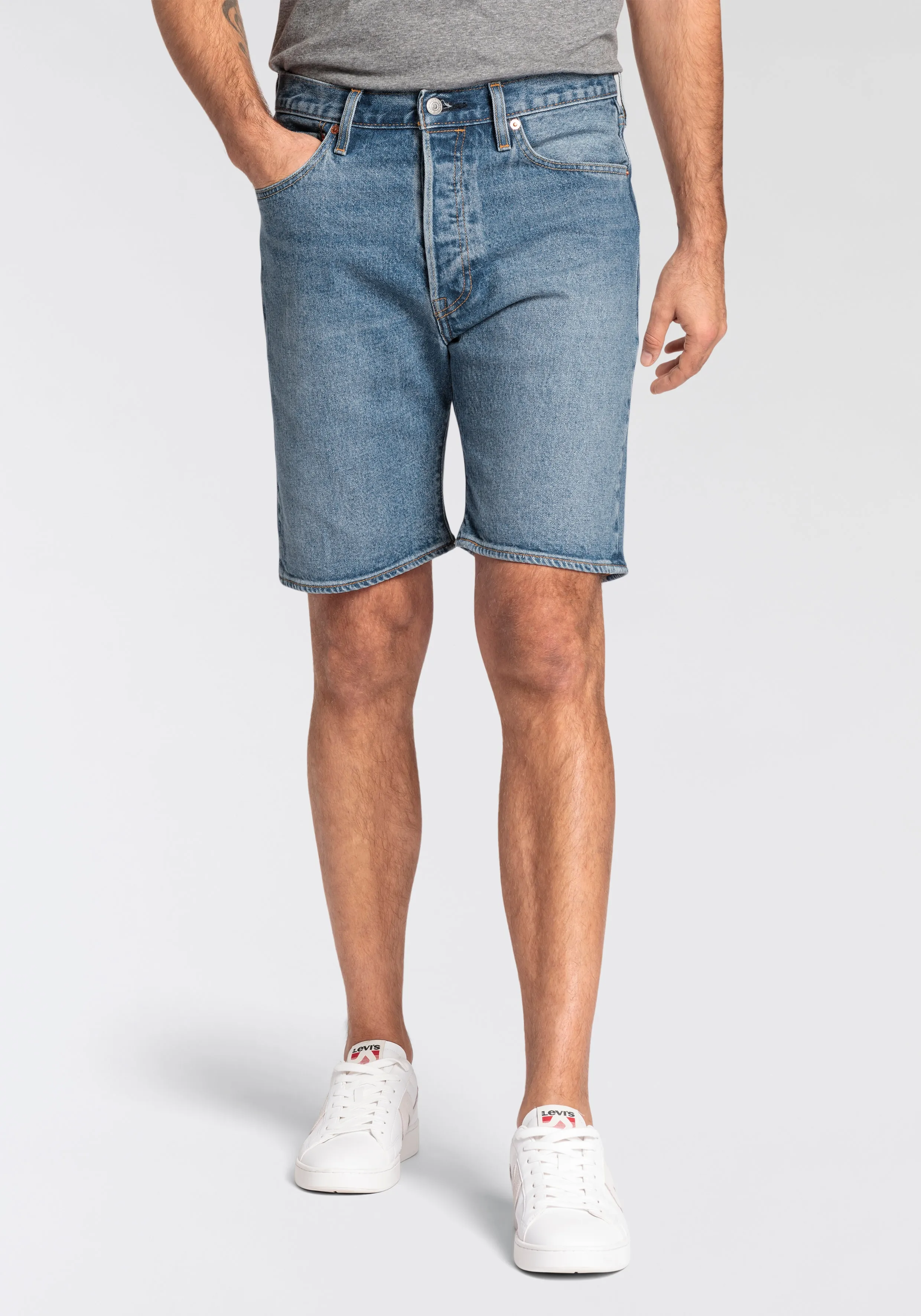 Levi's® Jeansshorts »501®«, FRESH COLLECTION, 501 collection Levi's® 9AM ON BATTERY SHORT 34