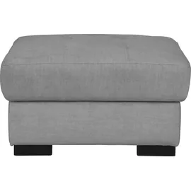 Home Affaire Stauraumhocker Tulio Polyester 80 x 45 x 80 cm Silber