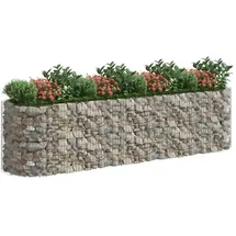 vidaXL Gabonen-Hochbeet 400 x 100 x 100 cm