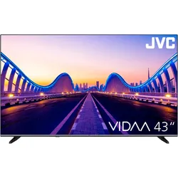 JVC LCD-LED Fernseher "LT-43VDF5455", E (A-G), schwarz, 43, Fernseher