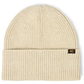CAMEL ACTIVE Beanie aus Baumwoll-Kaschmir-Mix, Offwhite, 1