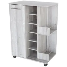 Better Home Weinregal 37 x 60 x 82 cm Grau