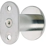 KWS Handlaufträger flach, Wandabstand 50 - 65 mm, silber eloxiert