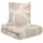 Bugatti Bettgarnitur Abstrakt Beige 155 x 220 cm + 80 x 80 cm