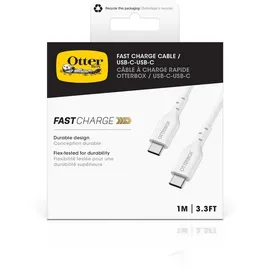 Otterbox Standard Cable USB C-C 1M USB-PD White