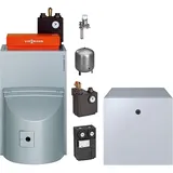 Viessmann Öl-Brennwert-Paket Vitorondens 200-T 20,2 kW mit Regelung Vitotronic 200 und 200l Speicher untergestellt - BR2A464