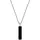 True Rebels Kette mit Anhänger TR346 schwarz/silber