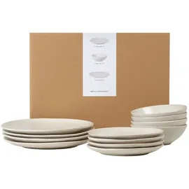 Broste Copenhagen Nordic Vanilla Dinner Set for Four