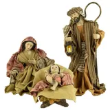 Dekoprojekt Scheuerer Orientalische Ankleidefiguren Heilige Familie 3-tlg., ca. 32 cm, K 116-01