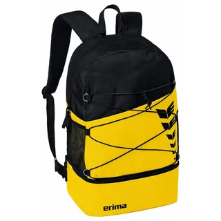 Erima Six Wings Rucksack Gelb/Schwarz