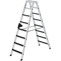 Günzburger Steigtechnik Stufen-Stehleiter 8 Stufen