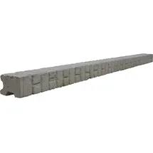 Beckers Betonzaun Zaunpfosten 12,5 x 305 cm Grau