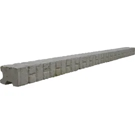 Beckers Betonzaun Zaunpfosten 12,5 x 305 cm Grau