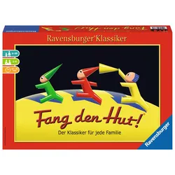Ravensburger Fang den Hut!, Brettspiel, Rennen, 6 Jahr(e), Familienspiel