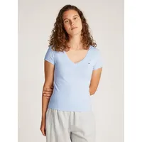 Tommy Jeans Dw0dw20458 Slim Fit Kurzarm-T-Shirt Mit V-ausschnitt Sweet