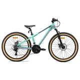 Bikestar Mountainbike 24 Zoll RH 54 cm mint/pink