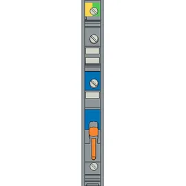 Phoenix Contact Installations-SL-Kl. 0, 2-10qmm, grau UTI 6-PE/L/NT