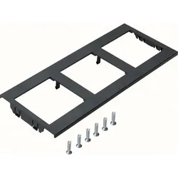 HAGER Geräteblende dreifach GTMBV04T3