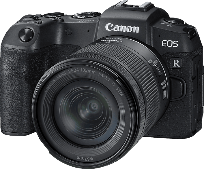 CANON EOS RP Kit Systemkamera mit Objektiv 24-105 mm, 7,5 cm Display Touchscreen, WLAN