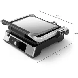 Philips Kontaktgrill HD6301/90 schwarz