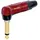 Neutrik NP2RX-AU-SILENT Klinken-Steckverbinder 6.35 mm Stecker, gewinkelt Polzahl: 2 Mono Rot 1 St.