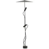 FARO Outdoor LED Stehleuchte CLAP 1266 38°, 2x6W, 3000K,