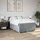 vidaXL Boxspringbett 140 x 200 cm Hellgrau