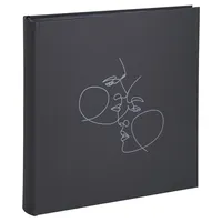 Exacompta Fotoalbum Art 300 Fotos 60 Seiten schwarz 29x32cm,