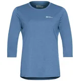 Jack Wolfskin Crosstrail 3/4 T-Shirt Sky Blue M