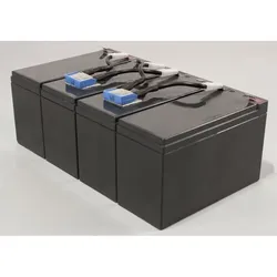 Ersatz-Akku für APC-Back-UPS RBC8 fertiges Batterie Modul zum Austausch Plug & Play