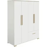 Paidi Kleiderschrank Enie 164 x 56 cm Dekor Off White